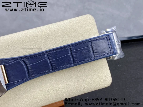 OMEGA Constellation Blue Ceramic SS VSF 1:1 Best Edition Blue Dial on Blue Gummy Strap A8900 Super Clone - Super Clone Watch | 1:1 Best Version