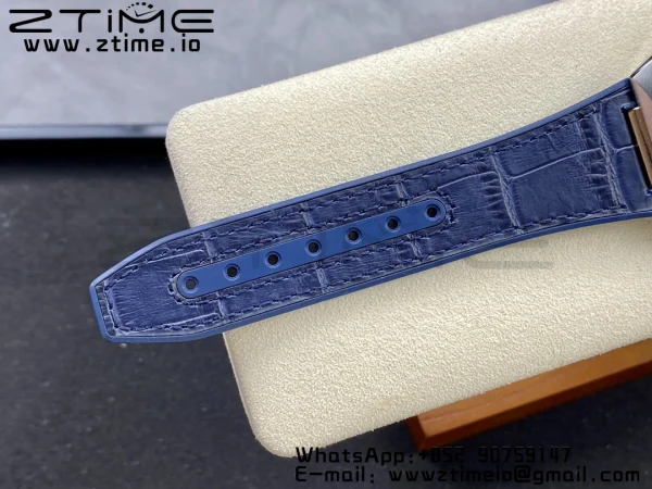OMEGA Constellation Blue Ceramic SS VSF 1:1 Best Edition Blue Dial on Blue Gummy Strap A8900 Super Clone - Super Clone Watch | 1:1 Best Version