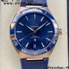 OMEGA Constellation Cerámica Negra RG VSF 1:1 Mejor Edición Esfera Azul con Correa de Goma Azul A8900 Super Clone - Super Clone Watch | 1:1 Mejor Versión