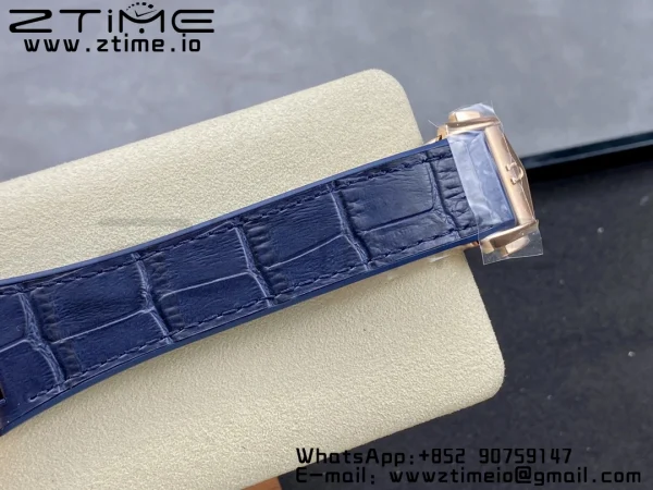 OMEGA Constellation Black Ceramic RG VSF 1:1 Best Edition Blue Dial on Blue Gummy Strap A8900 Super Clone - Super Clone Watch | 1:1 Best Version