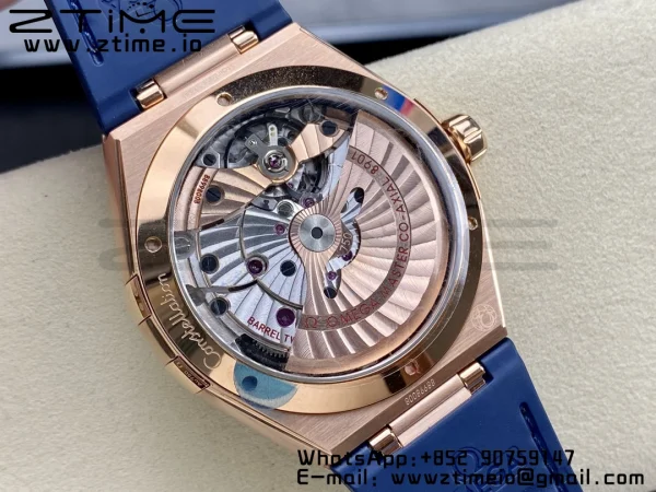 OMEGA Constellation Black Ceramic RG VSF 1:1 Best Edition Blue Dial on Blue Gummy Strap A8900 Super Clone - Super Clone Watch | 1:1 Best Version