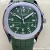 PATEK PHILIPPE Aquanaut 5168G 42mm SS 3KF 1:1 Best Edition Green Dial on Green Rubber Strap A324 Super Clone V2 （New Deployant Clasp） - Super Clone Watch | 1:1 Best Version