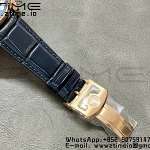 IWC Portugieser Calendario Perpetuo IW503312 RG APSF 1:1 Mejor Edición Esfera Azul con Correa de Piel Azul A52610 Clon - Super Clone Watch | 1:1 Mejor Versión