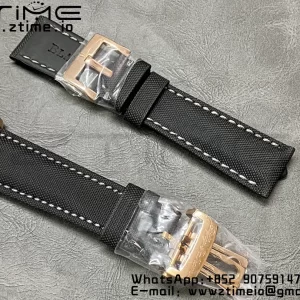 Blancpain Fifty Fathoms Tourbillon RG Real PR JBF Best Edition Black Dial on Black Nylon Strap (Free Extra Strap) - Super Clone Watch | 1:1 Best Version