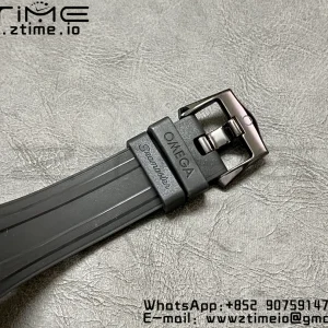 オメガ シーマスター 300M 43.5MM ブラックセラミック VSF 1:1 ベストエディション ブラックダイアル ブラックラバーストラップ A8806 - スーパークローンウォッチ｜1:1 ベストバージョン