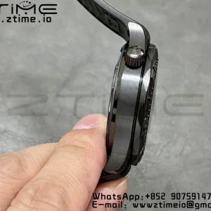 オメガ シーマスター 300M 43.5MM ブラックセラミック VSF 1:1 ベストエディション ブラックダイアル ブラックラバーストラップ A8806 - スーパークローンウォッチ｜1:1 ベストバージョン