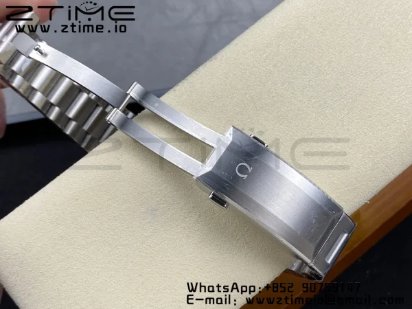 OMEGA  Seamaster 6000M Ultra Deep SS VSF 1:1 Best Edition Brown Dial Orange Bezel on SS Bracelet A8912 Super Clone - Super Clone Watch | 1:1 Best Version