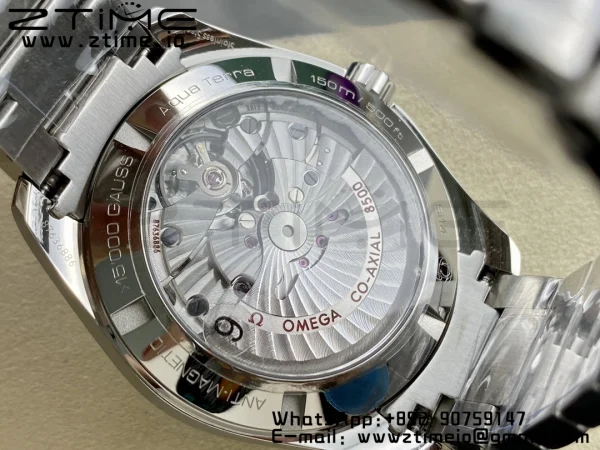 OMEGA Aqua Terra 150M Master Chronometers VSF 1:1 Best Edition Black Dial SS Hand on SS Bracelet A8900 Super Clone - Super Clone Watch | 1:1 Best Version