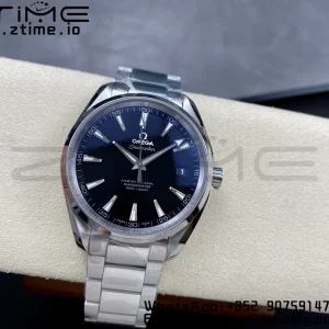 OMEGA Aqua Terra 150M Master Chronometers VSF 1:1 Best Edition Black Dial SS Hand on SS Bracelet A8900 Super Clone - Super Clone Watch | 1:1 Best Version