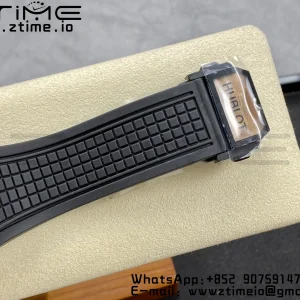 HUBLOT Square Bang Unico 42mm 821.OX.0180.RX RG BBF 1:1ベストエディション スケルトンダイアル ブラックラバーストラップ A1280 - スーパークローンウォッチ｜1:1ベストバージョン