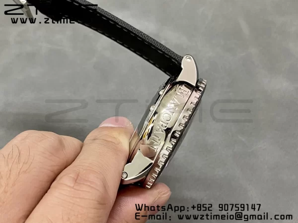 Blancpain Fifty Fathoms Tourbillon SS Real PR JBF Best Edition Black Dial on Black Nylon Strap (Free Extra Strap) - Super Clone Watch | 1:1 Best Version