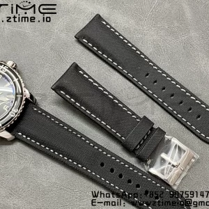 Blancpain Fifty Fathoms Tourbillon SS Real PR JBF Best Edition Black Dial on Black Nylon Strap (Free Extra Strap) - Super Clone Watch | 1:1 Best Version