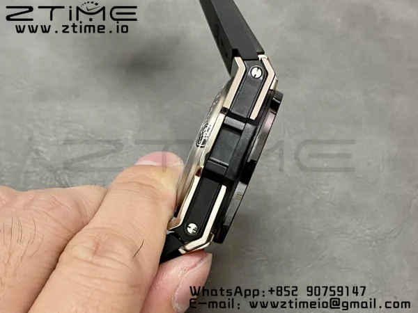 HUBLOT Big Bang Unico 42mm 441.NM.1171.RX Titanium BBF 1:1 Best Edition Skeleton Dial on Blue Rubber Strap A1280 V2 - Super Clone Watch | 1:1 Best Version