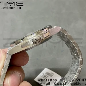 IWC Ingenuier 40mm V7F 1:1 Best Edition Blue Dial on SS Bracelet A2892 - Super Clone Watch | 1:1 Best Version