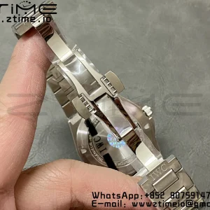 IWC Ingenuier 40mm V7F 1:1 Best Edition Black Dial on SS Bracelet A2892 - Super Clone Watch | 1:1 Best Version