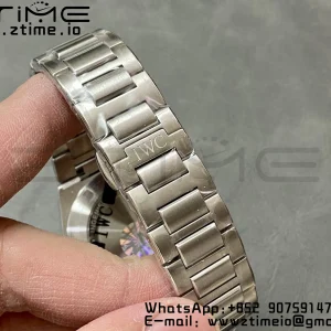 IWC Ingenuier 40mm V7F 1:1 Best Edition Gris Argent Dial on SS Bracelet A2892 - Super Clone Watch | 1:1 Best Version