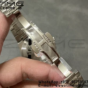 IWC Ingenuier 40mm V7F 1:1 Best Edition Gris Argent Dial on SS Bracelet A2892 - Super Clone Watch | 1:1 Best Version