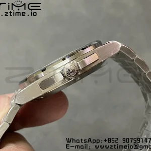 IWC Ingenuier 40mm V7F 1:1 Best Edition Gris Argent Dial on SS Bracelet A2892 - Super Clone Watch | 1:1 Best Version