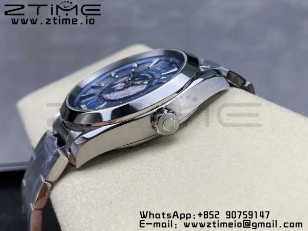 OMEGA Aqua Terra 150M 43mm 24 VSF 1:1 Best Edition Summer Blue Dial on SS Bracelet A8938 Super Clone - Super Clone Watch | 1:1 Best Version