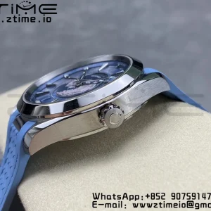 OMEGA Aqua Terra 150M 43mm 24 VSF 1:1 Best Edition Summer Blue Dial on Blue Rubber Strap A8938 Super Clone - Super Clone Watch | 1:1 Best Version