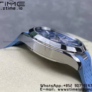 OMEGA Aqua Terra 150M 43mm 24 VSF 1:1 Best Edition Summer Blue Dial on Blue Rubber Strap A8938 Super Clone - Super Clone Watch | 1:1 Best Version