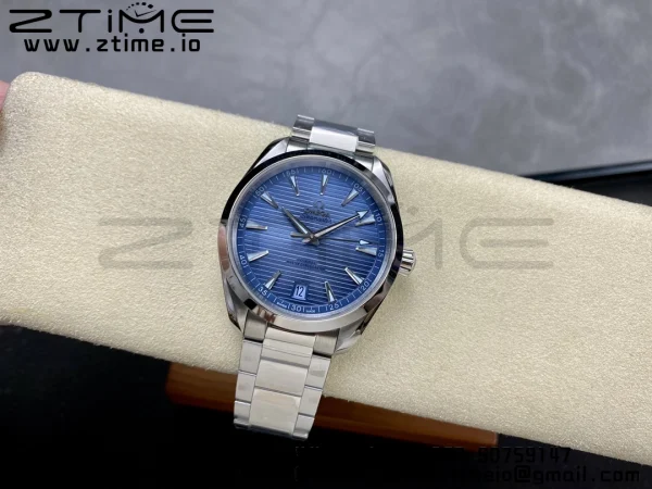 OMEGA Aqua Terra 150m GMT Worldtimer 43mm SS VSF 1:1 Best Edition on  SS Bracelet A8938 - Super Clone Watch | 1:1 Best Version