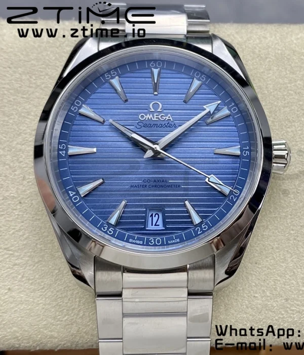 OMEGA Aqua Terra 150m GMT Worldtimer 43mm SS VSF 1:1 Best Edition on  SS Bracelet A8938 - Super Clone Watch | 1:1 Best Version