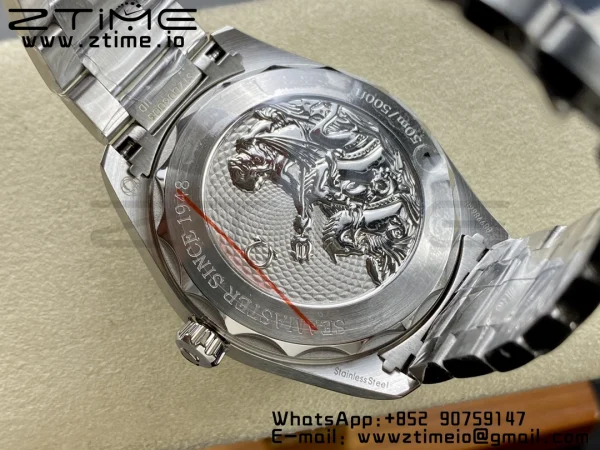 OMEGA Aqua Terra 150m GMT Worldtimer 43mm SS VSF 1:1 Best Edition on  SS Bracelet A8938 - Super Clone Watch | 1:1 Best Version