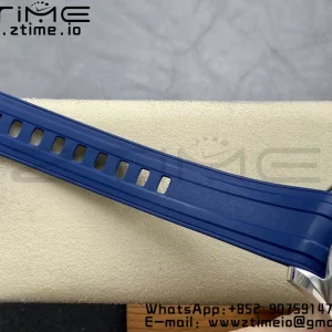 OMEGA Seamaster 300 SS VSF 1:1 Best Edition Gradient Blue Dial on Blue Rubber Strap A8808 - Super Clone Watch | 1:1 Best Version