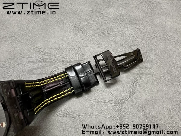 AP Royal Oak Offshore 'Bumble Bee' APF Best Edition on Black Rubber Strap A3126 - Super Clone Watch | 1:1 Best Version