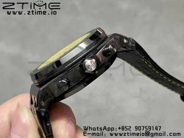 AP Royal Oak Offshore 'Bumble Bee' APF Best Edition on Black Rubber Strap A3126 - Super Clone Watch | 1:1 Best Version