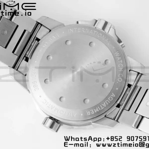 IWC Aquatimer SS IW329002 V6SF 1:1 Best Edition Black Dial on SS Bracelet A2892 - Super Clone Watch | 1:1 Best Version