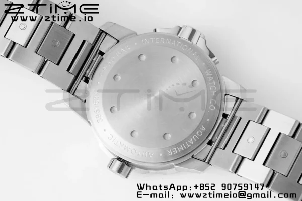 IWC Aquatimer SS IW329002 V6SF 1:1 Best Edition Black Dial on SS Bracelet A2892 - Super Clone Watch | 1:1 Best Version