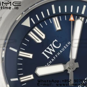 IWC Aquatimer SS IW329002 V6SF 1:1 Best Edition Blue Dial on SS Bracelet A2892 - Super Clone Watch | 1:1 Best Version