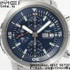 IWC  Aquatimer Chrono SS V6SF 1:1 Best Edition Blue Dial on SS Bracelet A7750 - Super Clone Watch | 1:1 Best Version