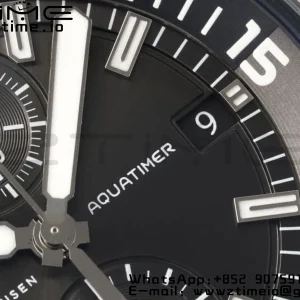 IWC Aquatimer Chrono SS V6SF 1:1 Best Edition Gray Dial on SS Bracelet A7750 - Super Clone Watch | 1:1 Best Version