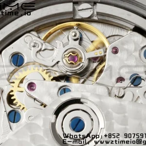 Aquatimer Chrono IW376804 SS V6SF 1:1 Best Edition Black Dial on SS Bracelet A7750 - Super Clone Watch | 1:1 Best Version