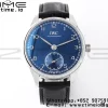 IWC Portuguese IW358305 ZF 1:1 Best Edition SS Blue Dial on Black Leather Strap A82200 - Super Clone Watch | 1:1 Best Version