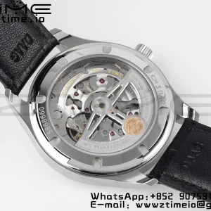 IWC Portuguese IW358305 ZF 1:1 Best Edition SS Blue Dial on Black Leather Strap A82200 - Super Clone Watch | 1:1 Best Version