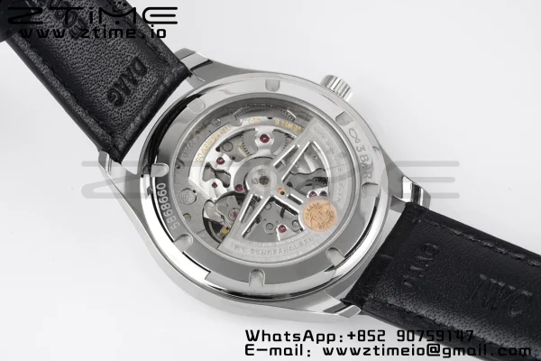 IWC Portuguese IW358305 ZF 1:1 Best Edition SS Blue Dial on Black Leather Strap A82200 - Super Clone Watch | 1:1 Best Version