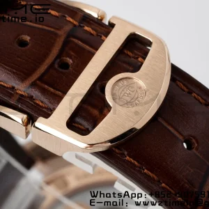 IWC Portuguese IW358306 RG ZF 1:1 Best Edition SS White Dial on Brwon Leather Strap A82200 - Super Clone Watch | 1:1 Best Version