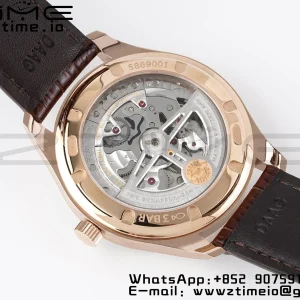 IWC Portuguese IW358306 RG ZF 1:1 Best Edition SS White Dial on Brwon Leather Strap A82200 - Super Clone Watch | 1:1 Best Version