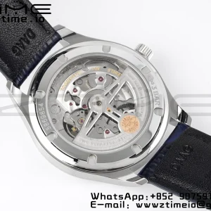 IWC Portuguese IW358304 ZF 1:1 Best Edition SS White Dial Blue Markers on Blue Leather Strap A82200 - Super Clone Watch | 1:1 Best Version