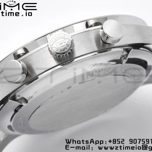 IWC Portuguese Chrono IW371604 ZF 1:1 Best Edition White Dial on Black Leather Strap A69355 - Super Clone Watch | 1:1 Best Version