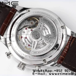 IWC Portuguese Chrono IW371604 ZF 1:1 Best Edition White Dial on Black Leather Strap A69355 - Super Clone Watch | 1:1 Best Version