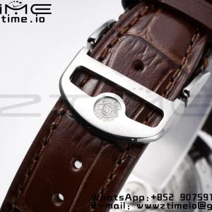IWC Portuguese Chrono IW371604 ZF 1:1 Best Edition White Dial on Black Leather Strap A69355 - Super Clone Watch | 1:1 Best Version