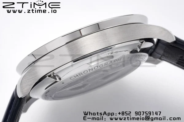 IWC ポルトギーゼ・クロノ IW371605 ZF 1:1ベスト・エディション ホワイトダイアル ブルーレザーストラップ A69355 - スーパークローン・ウォッチ｜1:1ベスト・バージョン