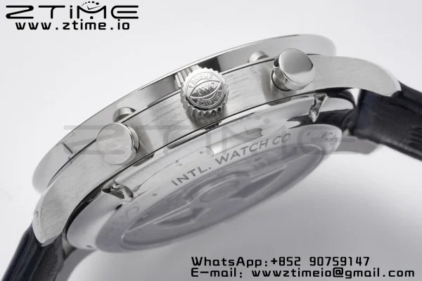 IWC ポルトギーゼ・クロノ IW371605 ZF 1:1ベスト・エディション ホワイトダイアル ブルーレザーストラップ A69355 - スーパークローン・ウォッチ｜1:1ベスト・バージョン