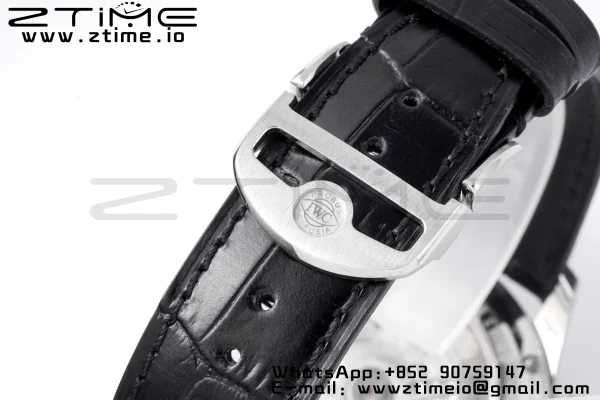 IWC ポルトギーゼ・クロノ IW371606 ゼット・エフ 1:1ベスト・エディション ブルーダイアル ブルーレザーストラップ A69355 - スーパークローン・ウォッチ｜1:1ベスト・バージョン