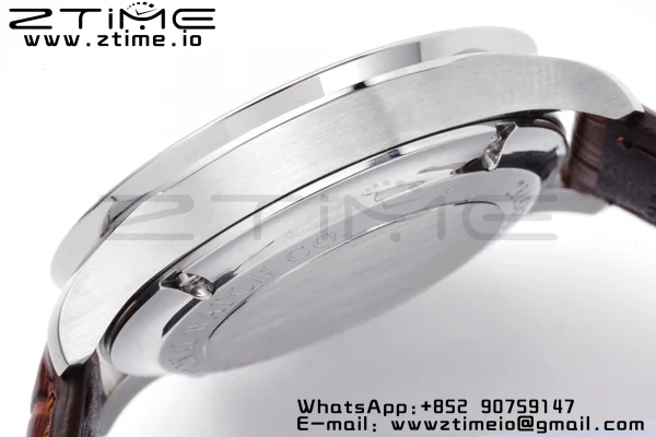 IWC Portugalin Chrono IW371445 ZF 1:1 Best Edition White Dial ruskealla nahkahihnalla DD7750 - Super Clone Watch | 1:1 Best Version